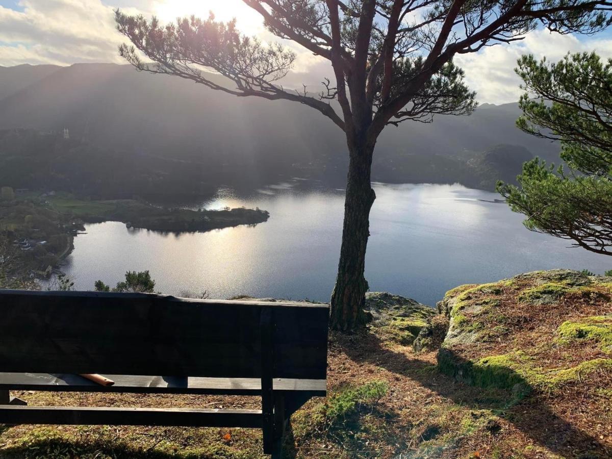HjelmelandFjord Roadアパートメント エクステリア 写真